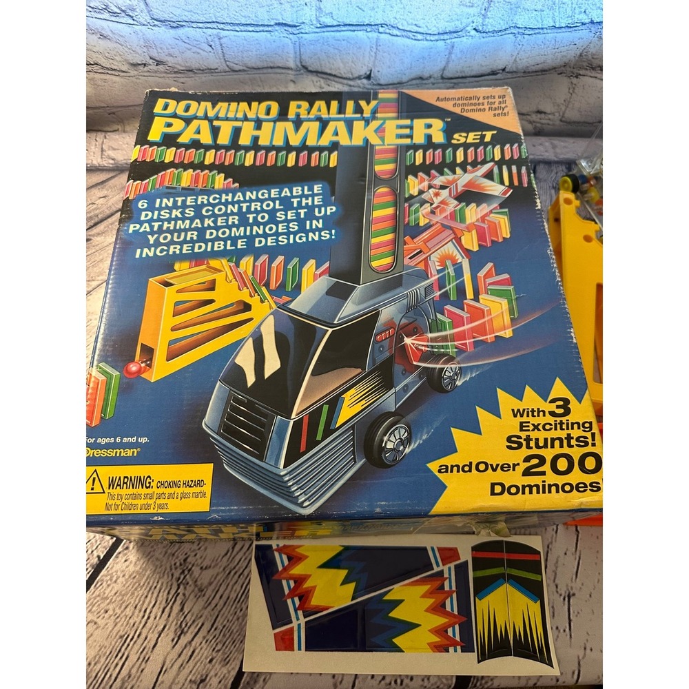 Domino rally‎ pathmaker vintage playset